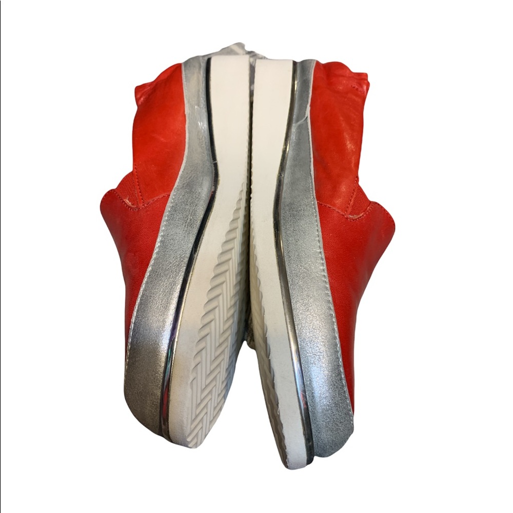 Ron White Leather Slip on Sneakers - Picture 6 of 12